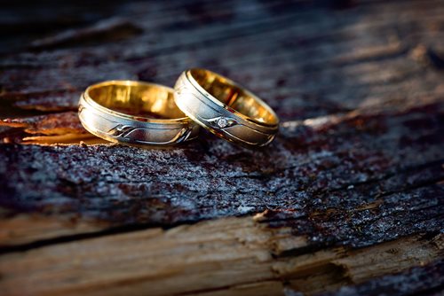 Svatební prstýnky, Fotky svatebních prstenů