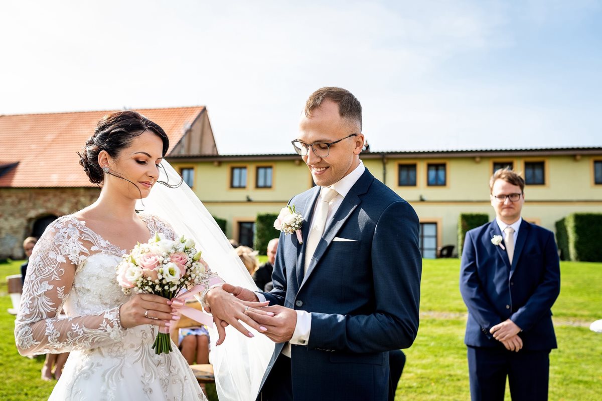 Svatební obřad, svatební obřad v Hotelu Buchlov
