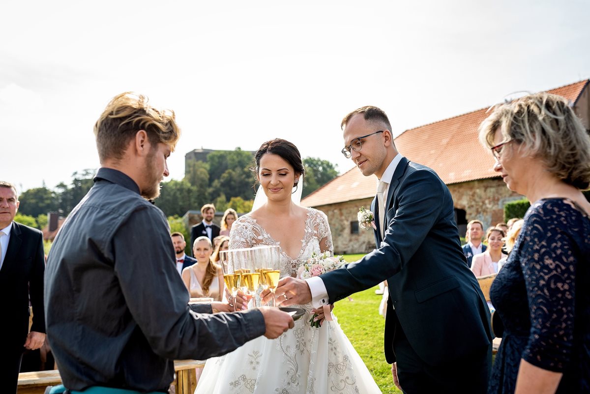 Svatební obřad, svatební obřad v Hotelu Buchlov