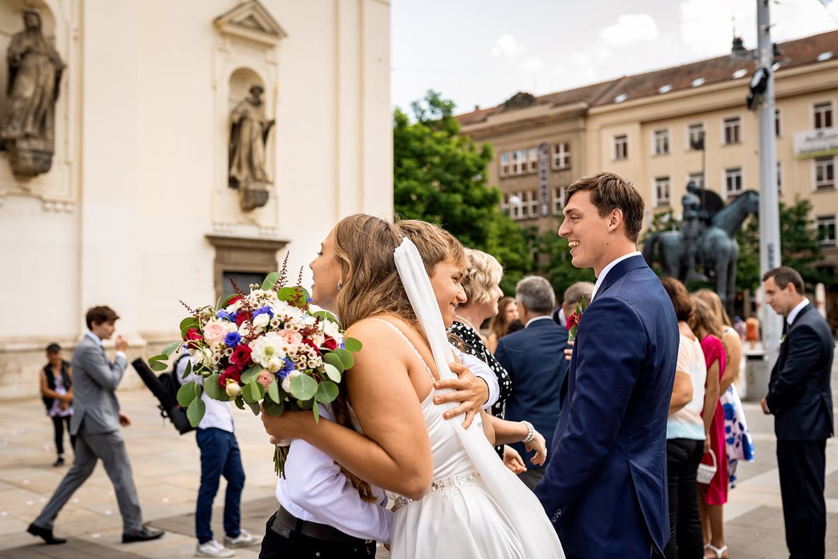 Svatební obřad, svatební obřad v kostele svatého Tomáše v Brně, svatební obřad Brno